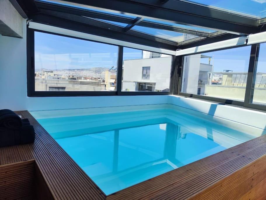 Gazi Pool House Apartment Atena Exterior foto